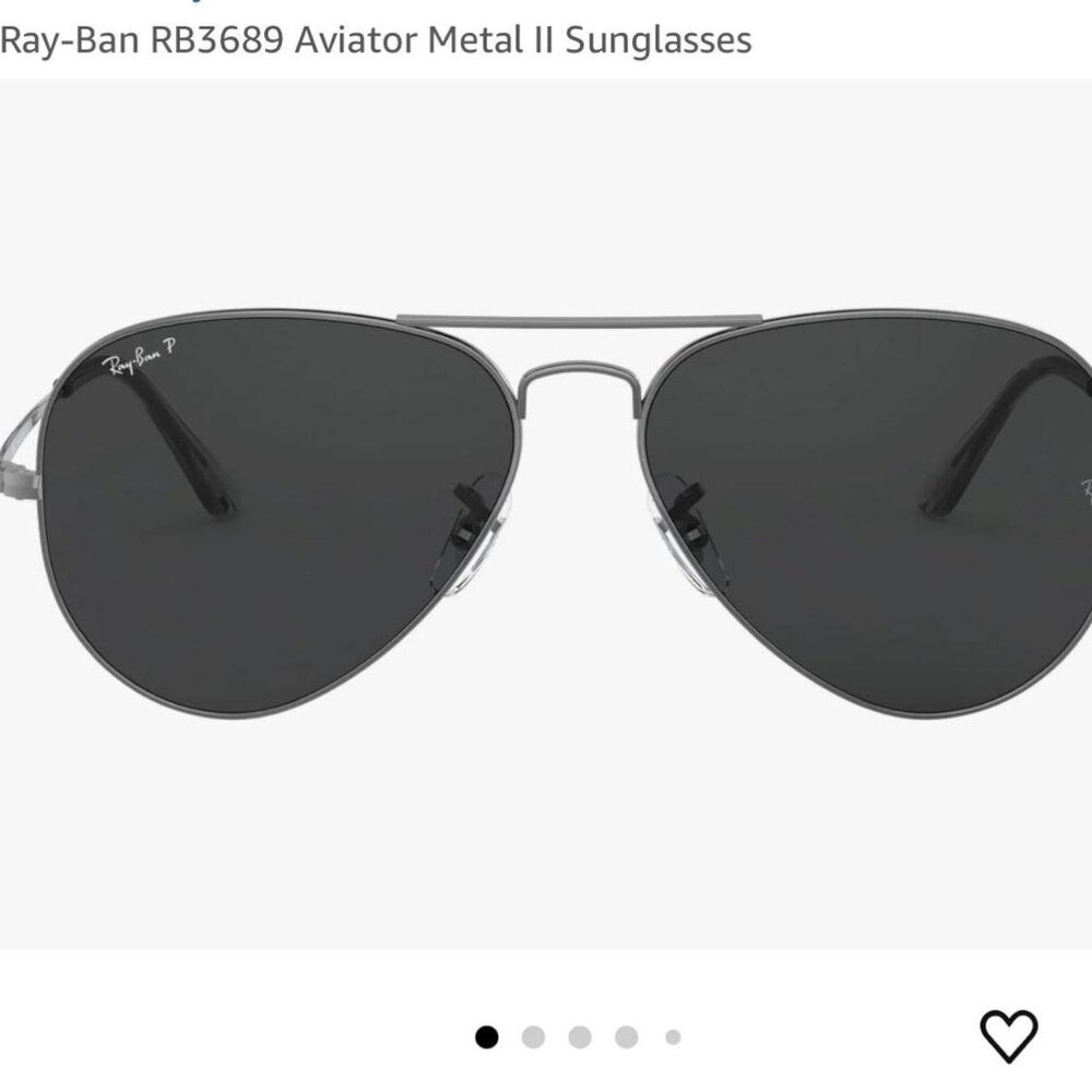 Ray Ban Polarized Aviator Sunglasses